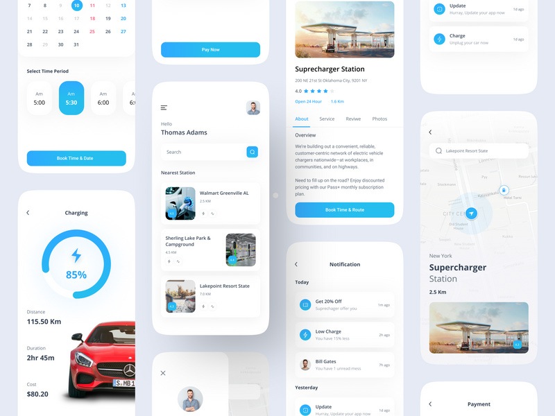 EV Charging Mobile App by Didarul islam EpicPxls