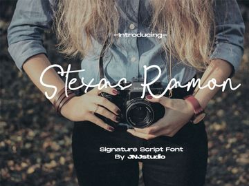 Stexas Ramon Script Font