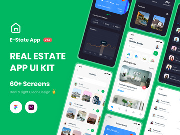 E-State | Real Estate App UI Kit