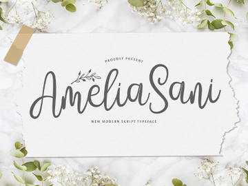 Amelia Sani - Handwritten Font
