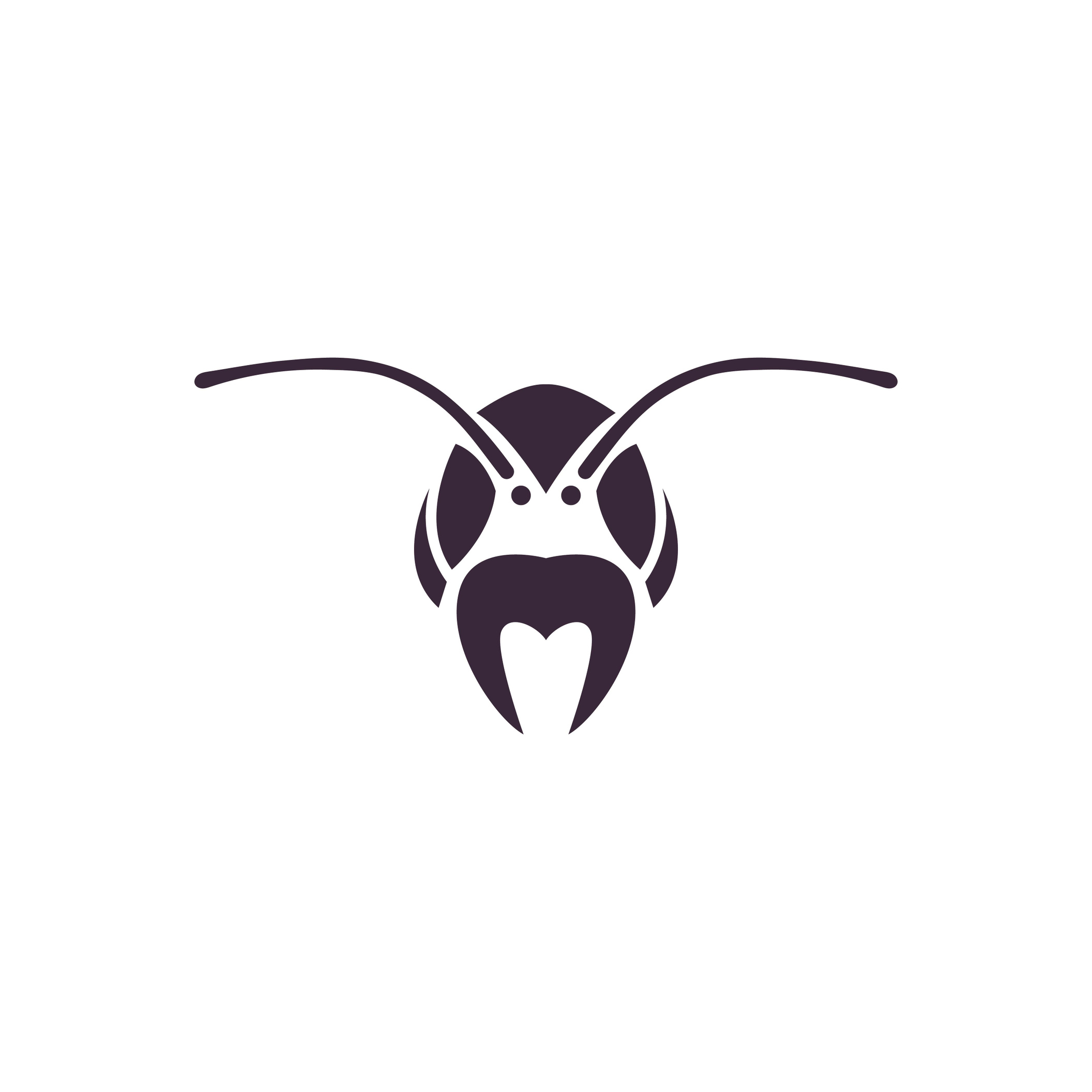 logo cabeça de formiga