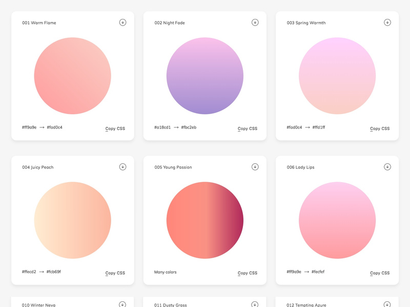 Web Gradients by itmeo ~ EpicPxls