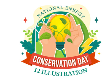 12 National Energy Conservation Day Illustration