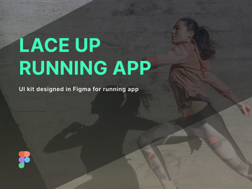 Lace Up Running App Figma UI Kit