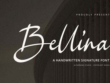 Bellina - Handwritten Font