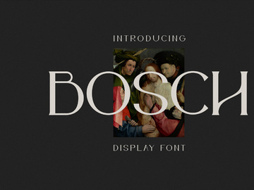 Bosch Display Font - Personal Use