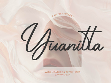 Yuanitta | Handwritten Font