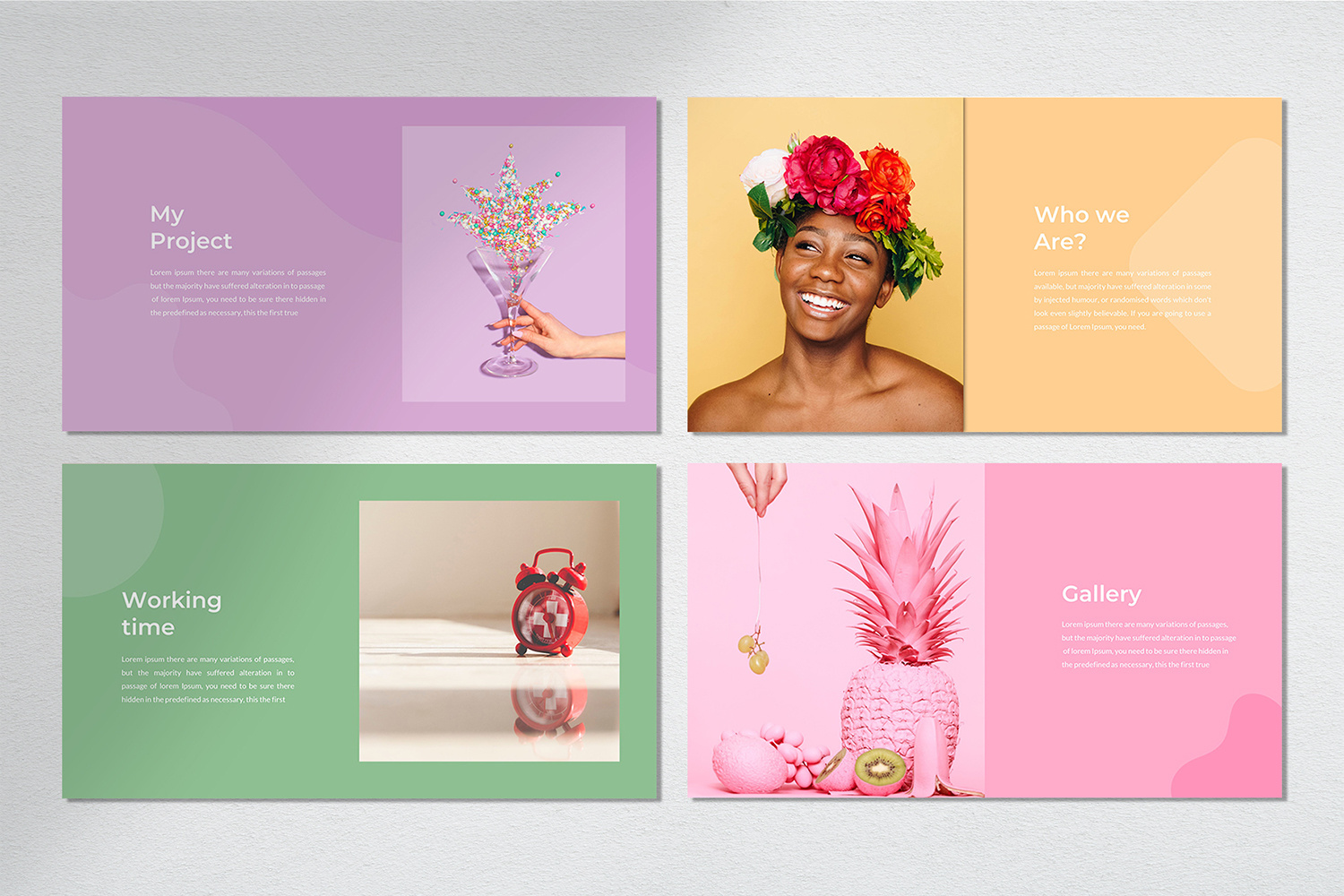 Colorful - Template PowerPoint