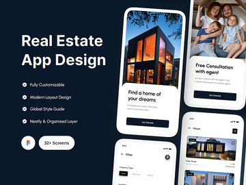 Real Estate App Design