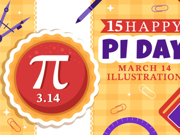 15 World Pi Day Illustration