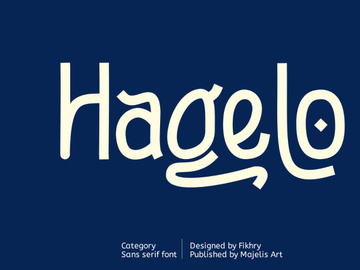 Hagelo - Sans serif