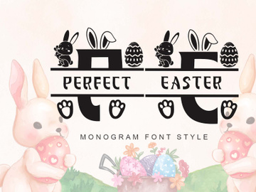 Perfect Easter Monogram