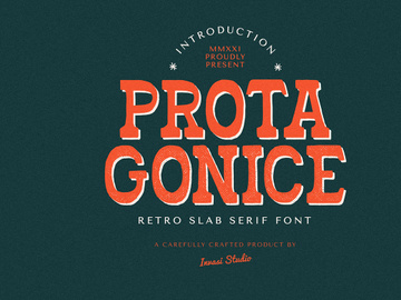 Protagonice - Slab Serif