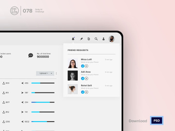Pending Invitation | Daily UI challenge - 078/100