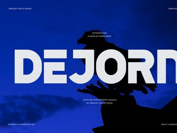 Dejorn | Display Sans Serif