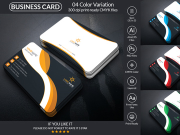 Professional Business Card Design Template