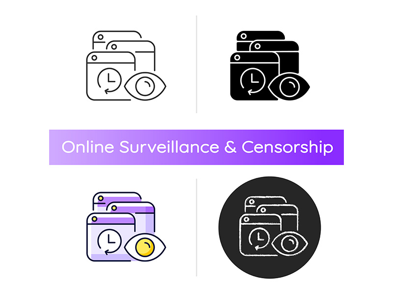 Tracking search history icon by bsd studio EpicPxls