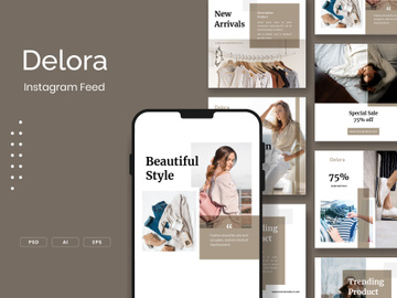 Minimal Fashion Instagram post