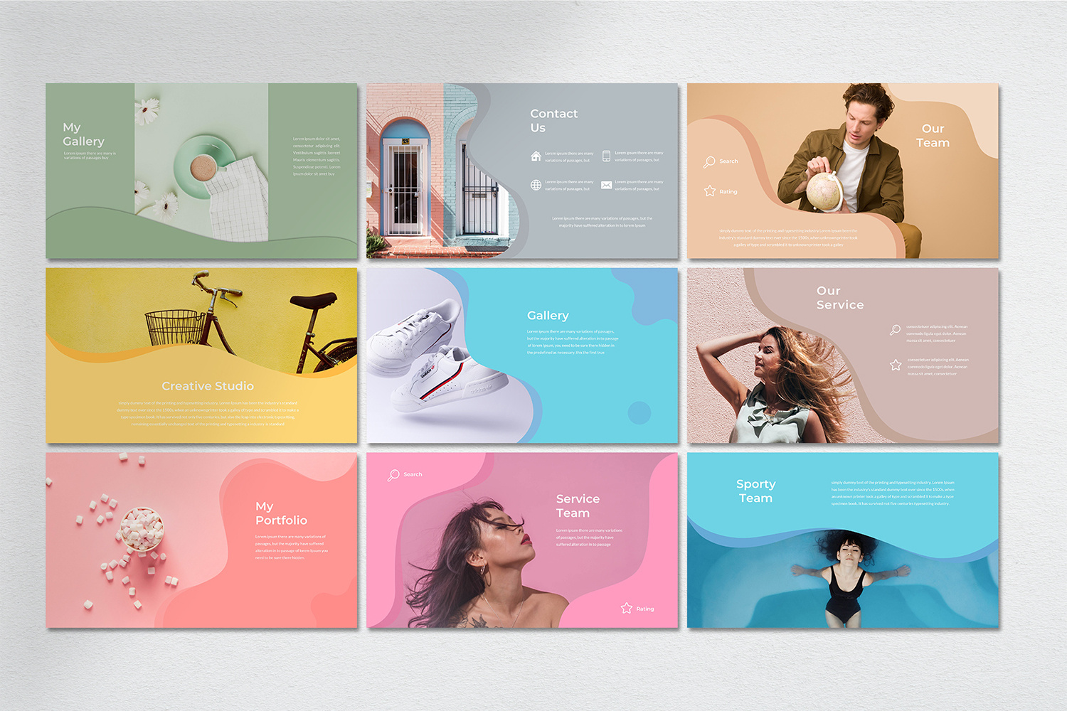 Colorful - Template PowerPoint