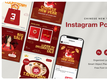 Chinese New Year Instagram Post