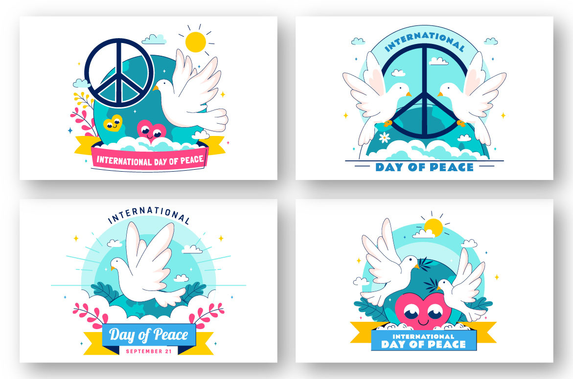 10 Ilustraciones del Día Internacional de la Paz