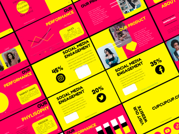 Limepink Presentation Template