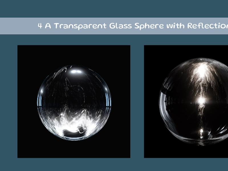 A Transparent Glass Sphere with Reflections by Samiraas8891 ~ EpicPxls