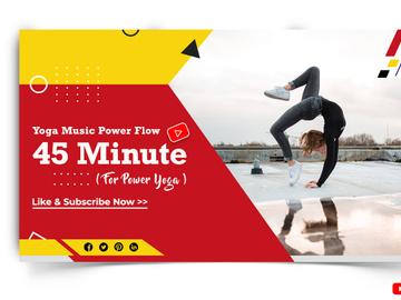 Yoga Youtube Thumbnails