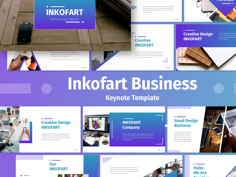 Inkofert Business Keynote Template By Inkofert Epicpxls