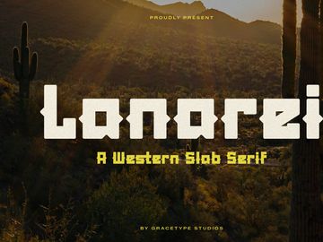 Lanarei | Western Slab Serif