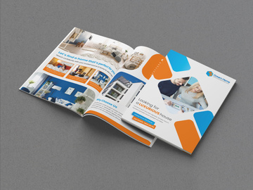Portrait Brochure Mockup