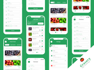 Grocery Mobile App UIUX Design