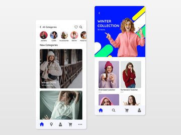 Shopping App Design