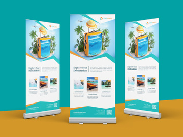 Travel Roll Banner Design