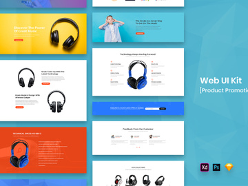 Product Promotion Web UI Kit