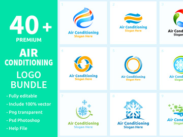 40+ Air Conditioning Logo Bundle