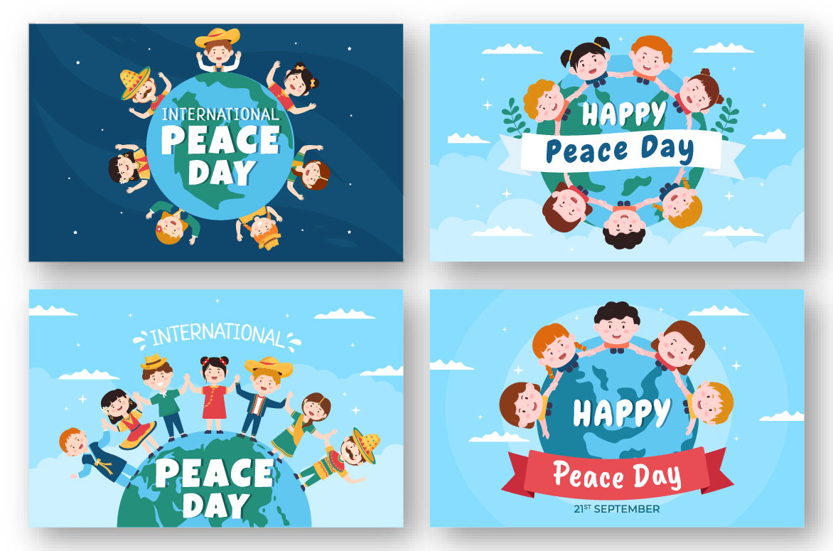 15 Ilustración del Día Internacional de la Paz