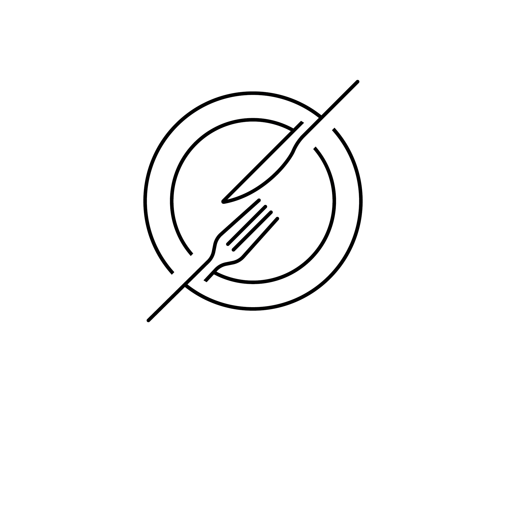 ikon restoran   makanan  kafe logo template