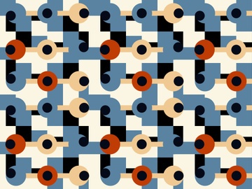 Seamless geometric pattern