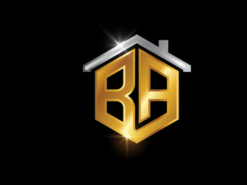 Initial Letter B A Logo Design Vector. Graphic Alphabet Symbol For Corporate Business Identity