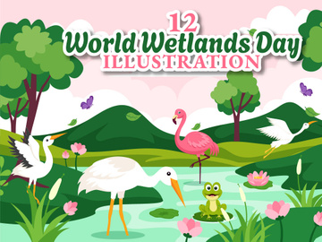12 World Wetlands Day Illustration