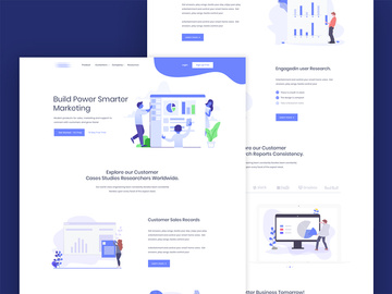 Agency Landing Page design