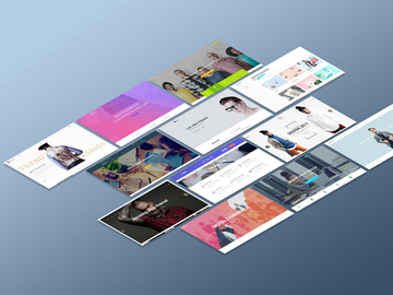 Perspective Website Mockup by madbrains