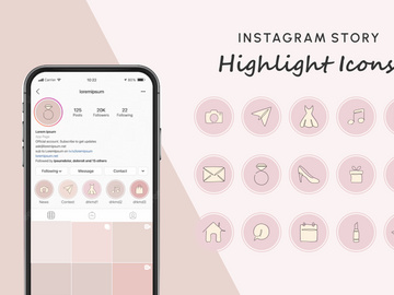 Instagram Story Highlight Cover Icons