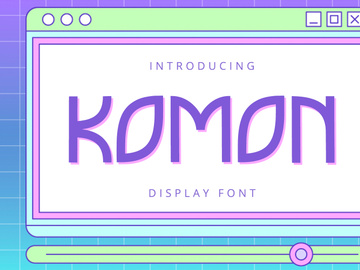 Komon - Display Font