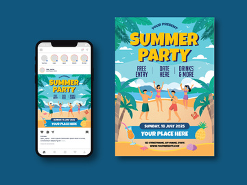 Summer Party Flyer