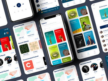 Music App UI Kit