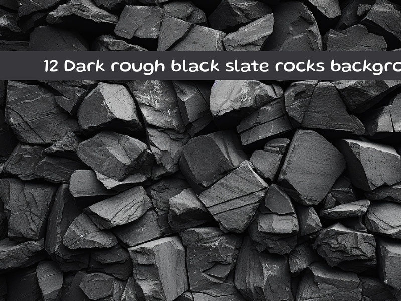 Dark rough black slate rocks background by Samiraas8891 ~ EpicPxls