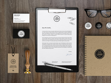 Branding / Identity mockup template PSD