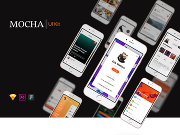 Mocha Mobile UI Kit